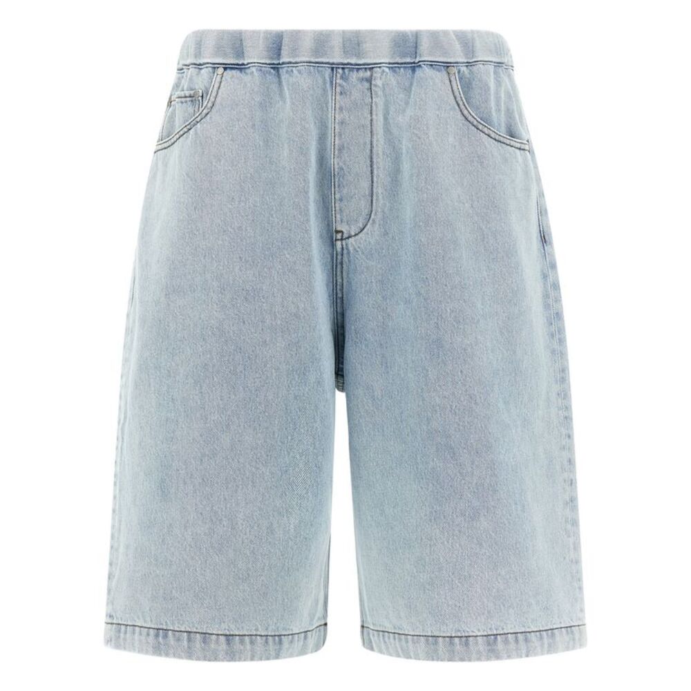 Entire Studios Blue Cotton Bermuda Men's Shorts